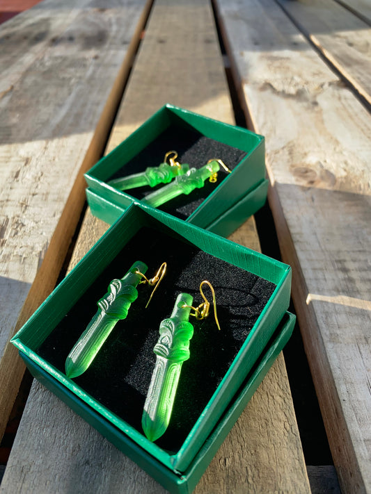 Taiaha Earrings